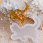 Cat silicone mold 019