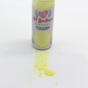 Fluorescent pigment 002- lemon color