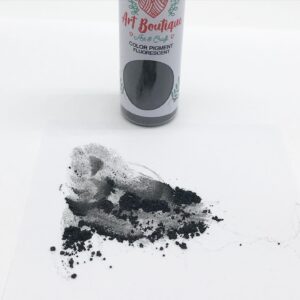 Fluorescent pigment 012- black color