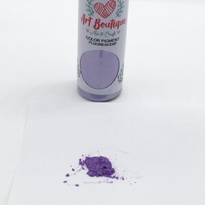 Fluorescent pigment 014-lilac color