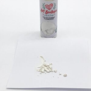 Fluorescent pigment 020- pearl white