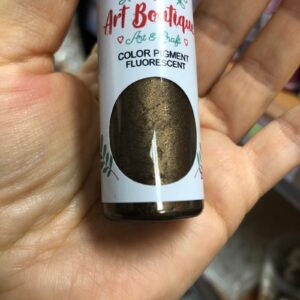 Fluorescent pigment 022- dark brown