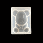 Silicone sitting bear mold