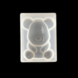 Silicone sitting bear mold