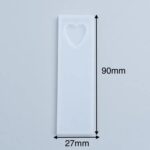 Bookmark mold silicone heart