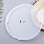 Round irregular edge silicone mold