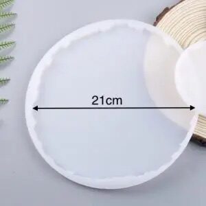 Round irregular edge silicone mold