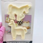 Plastic cutter/mold uni/cookie lamb