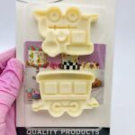 Plastic cutter/mold cookie train