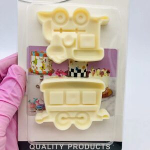 Plastic cutter/mold cookie train