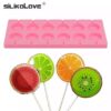Silicone lollipop mold