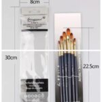 Giorgione 6 Pcs nylon hair paintbrush set