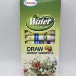 Water colors in tubes