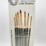 keep smiling brush set (acrylic and oil paints) 7pcs