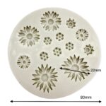 Mix size flower silicone mold