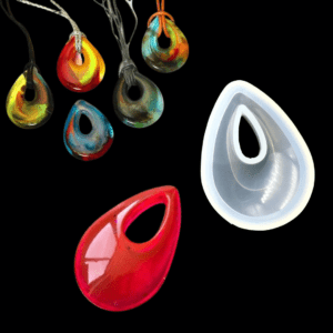 Tear drop jewelry silicone mold