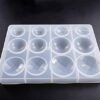 Silicone sphere mold