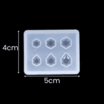 Jewelry diamond silicone mold