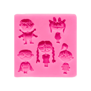 Kids figurines silicone mold