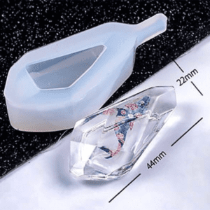 Gemstone shape pendant silicone mold