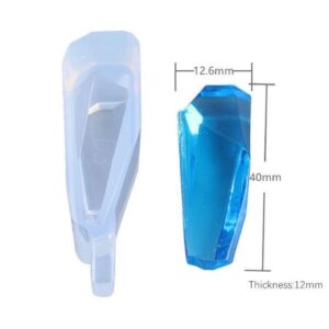 Crystal stone gem silicone mold