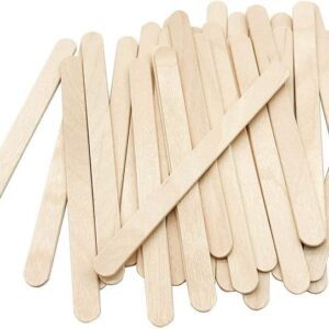 Wooden craft sticks - thin (20pcs)