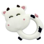 Cow silicone teething toy