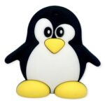 Penguin silicone teething toy