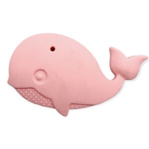 Whale silicone teething toy