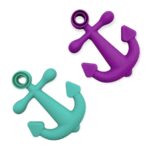 Anchor silicone teether toy