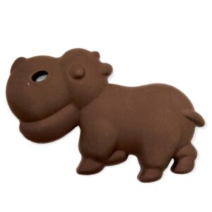 Hippo silicone teething toy