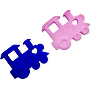 Train silicone teething toy