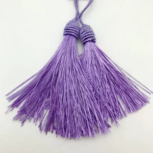 Lilac tassels (2pcs)