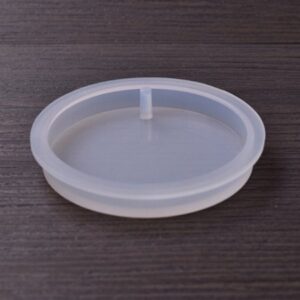 Round pendant silicone mold