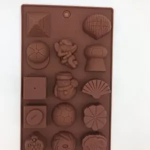 Silicone candy chocolate mold