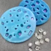 Handmade silicone mold for shiny crystals