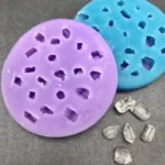 Handmade silicone mold for shiny crystals
