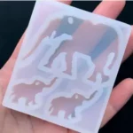 Elephant S silicone mold