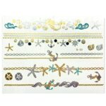 Metallic tattoo sticker S-53