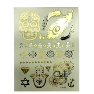 Metallic tattoo sticker YS-65