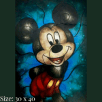 Diamond painting art - Mickey