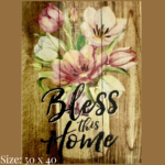 Diamond painting art - Bless this Home