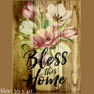 Diamond painting art - Bless this Home