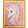 Diamond painting art - unicorn head