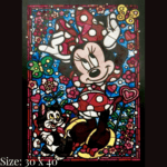 Diamond painting art - Minnie mouse