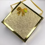 Packaging box – gold square