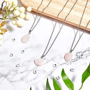 Stainless steel pendant clasps