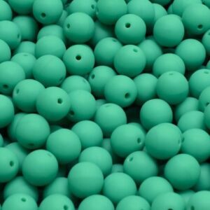 Tiffany Silicone Teething Beads 10pcs - 9mm