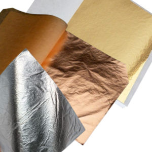 Metallic art foil leaves (patal)