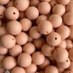 Peachy Silicone Teething Beads 10pcs - 9mm